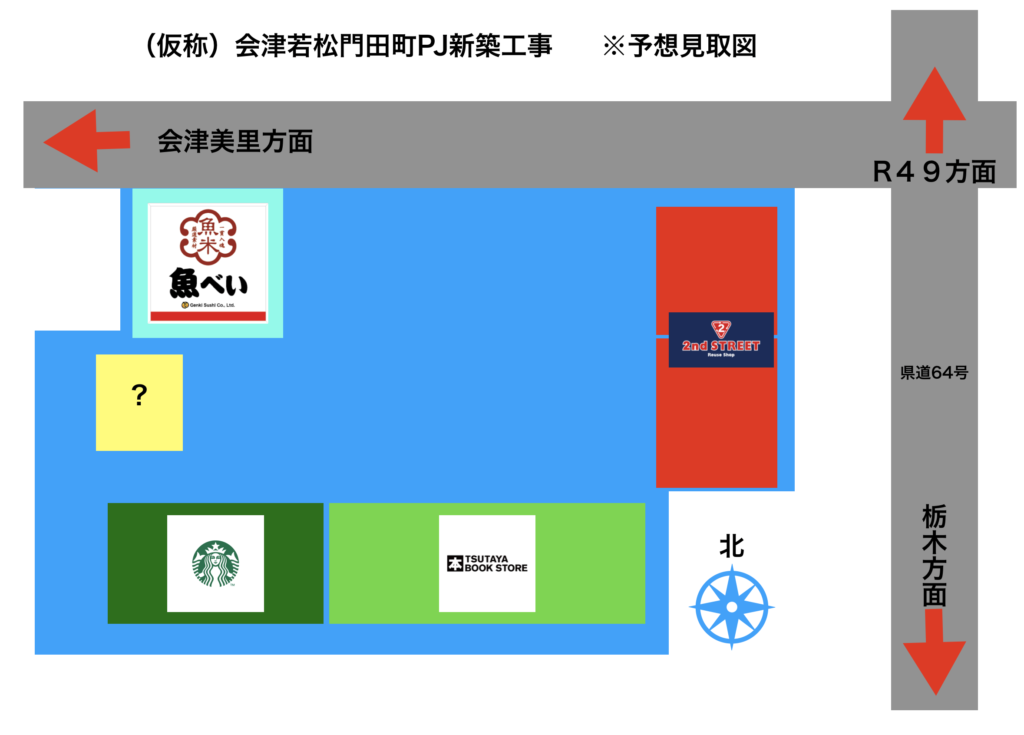 会津若松門田町PJ予想見取図