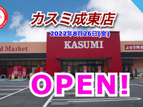 カスミ成東店オープン