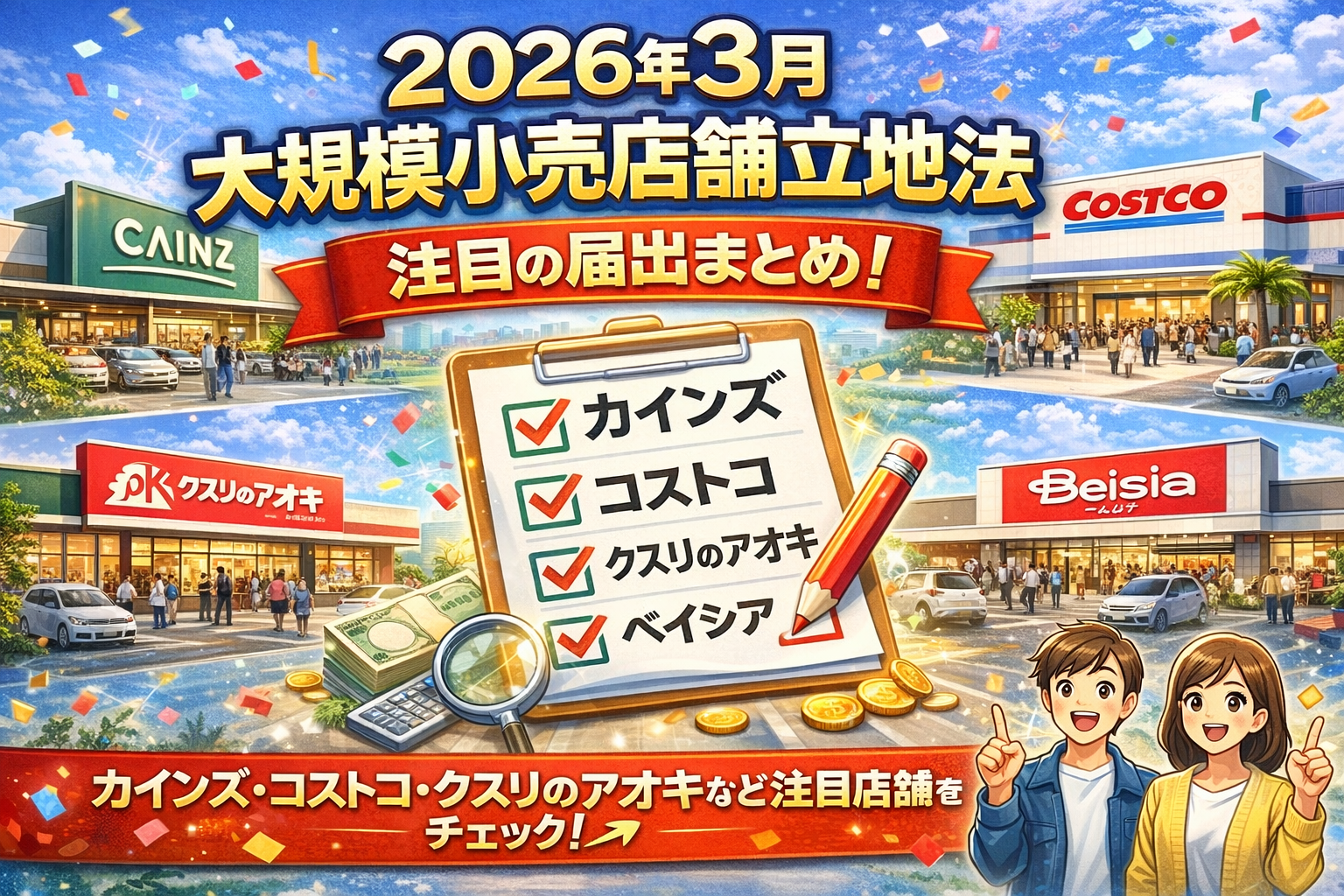 2026年3月大店立地法